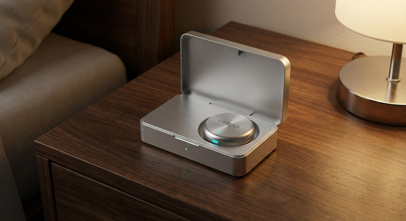 Ohear magnetic charging case